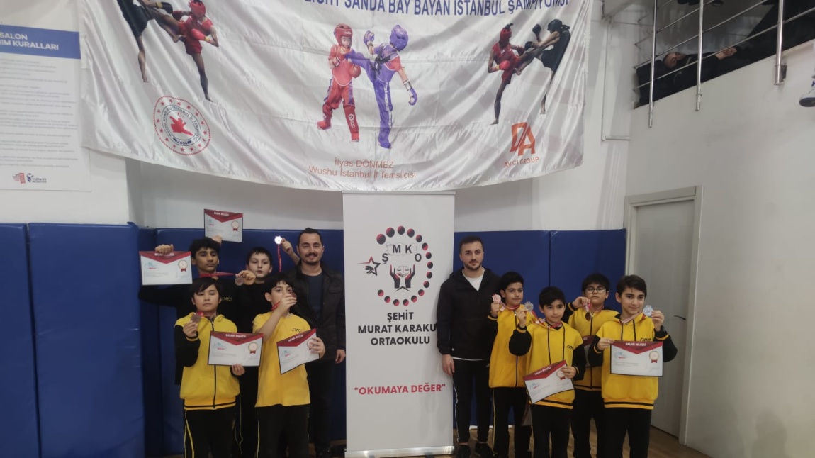Şehit Murat Karakuş Ortaokulu  ve Şehit Murat Karakuş Spor Kulübü olarak damga vurduk.